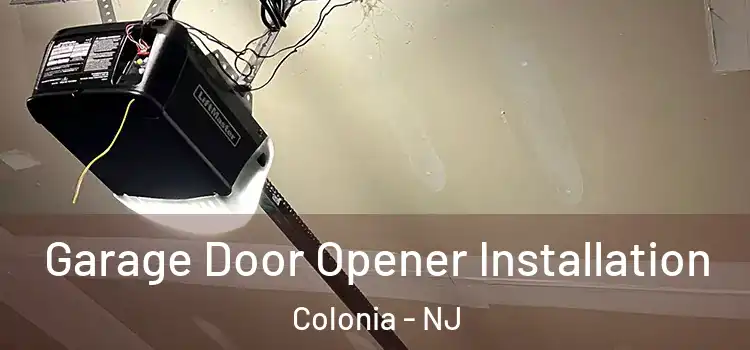  Garage Door Opener Installation Colonia - NJ