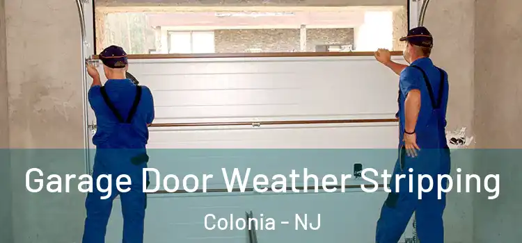 Garage Door Weather Stripping Colonia - NJ