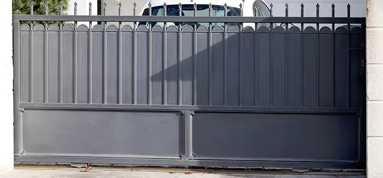 Metal Driveway Gate Installation Colonia